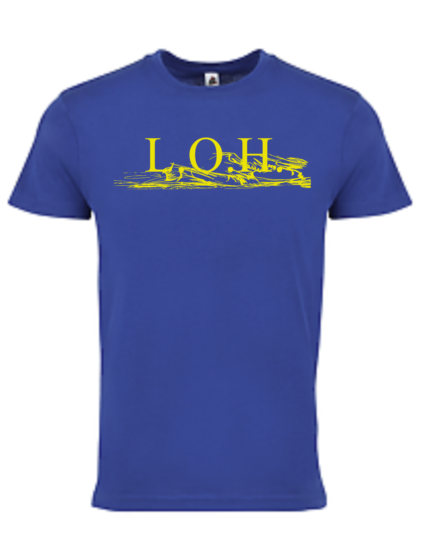 Youth Royal Blue & Yellow Lead-Off Hitter Shirt