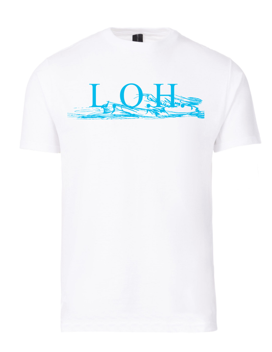 Adult White & Carson Blue Lead-Off Hitter Shirt