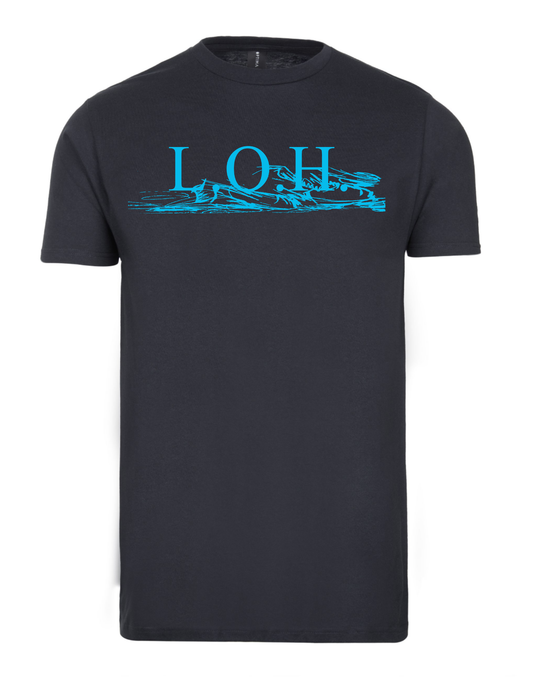 Adult Black & Carson Blue Lead-Off Hitter Shirt